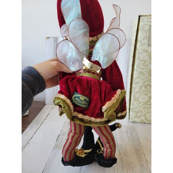 Mark Roberts fairy partridge tree medium pear 20" decor Xmas - Picture 5 of 8